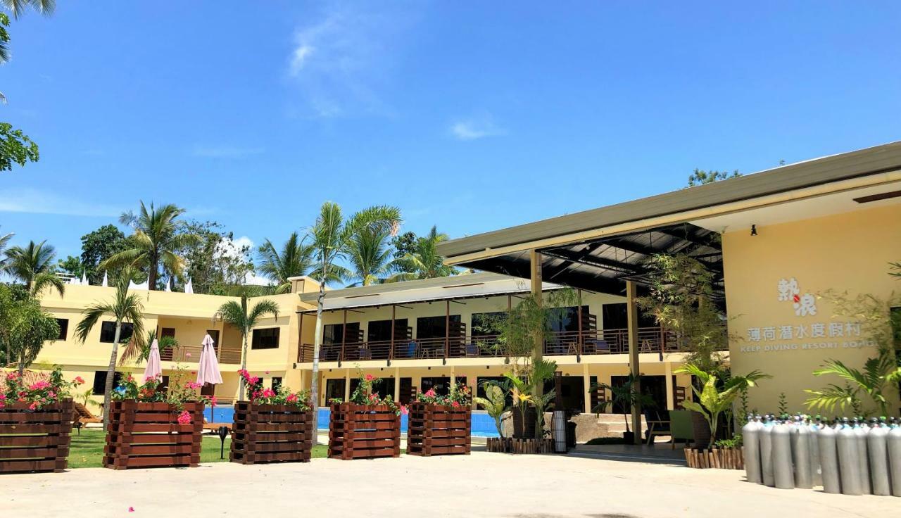 热浪潜水度假村 Keep Diving Resort Bohol Buitenkant foto